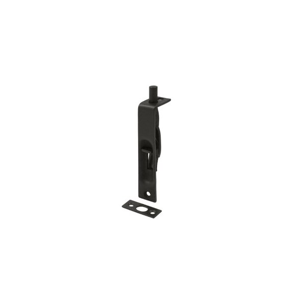 Flush Square Corner Door Bolt Oil-Rubbed Bronze, 10PK